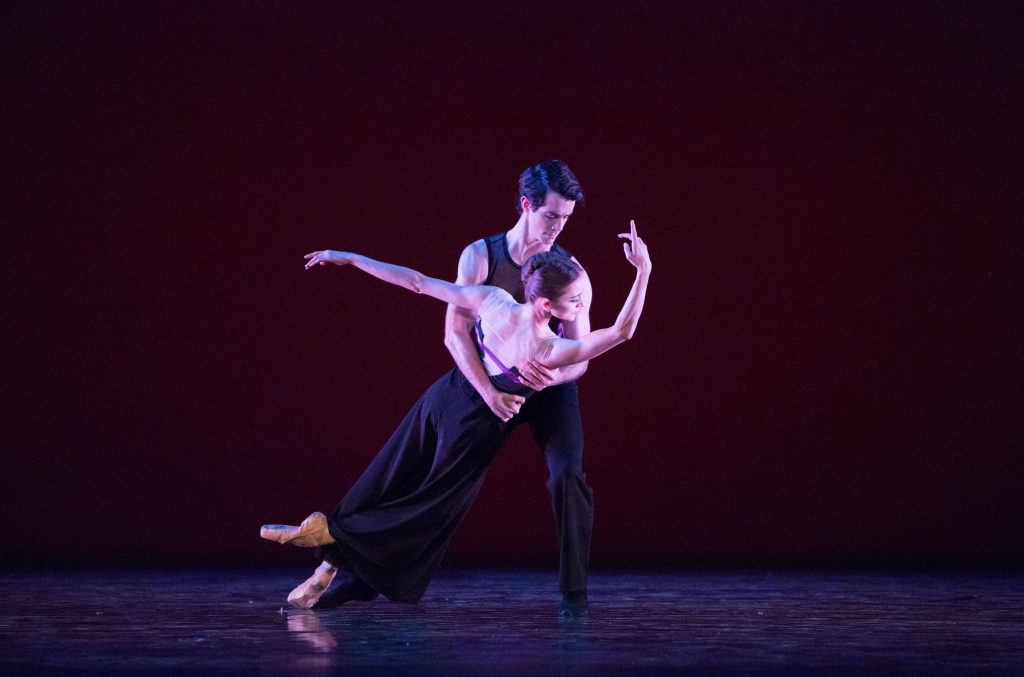 Oksana Maslova and Ian Hussey in Rush | Photo: Alexander Iziliaev