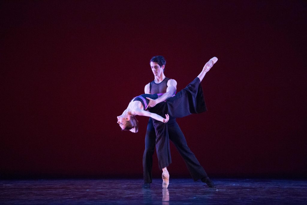 Oksana Maslova and Ian Hussey in Rush | Photo: Alexander Iziliaev