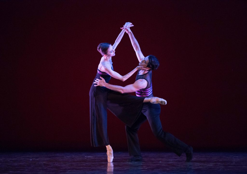 Oksana Maslova and Ian Hussey in Rush | Photo: Alexander Iziliaev