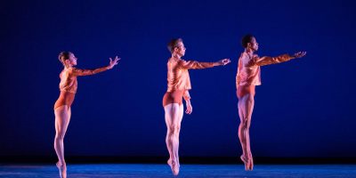 Lauren Fadeley, Lorin Mathis, and Jermel Johnson in Shift to Minor | Photo: Alexander Iziliaev